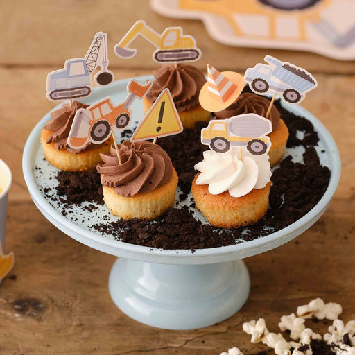 Diggin' It Cupcake Toppers