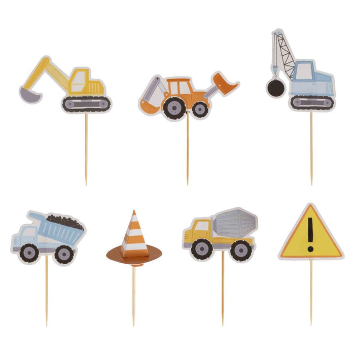 Diggin' It Cupcake Toppers