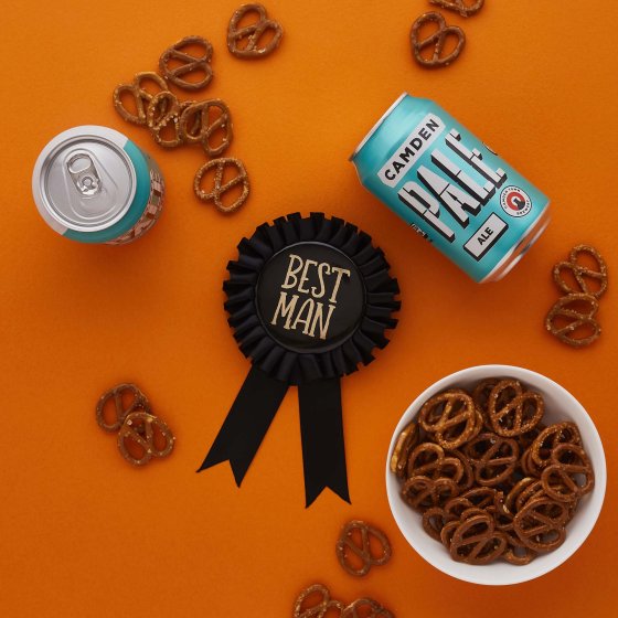 Stag Squad Best Man Badge