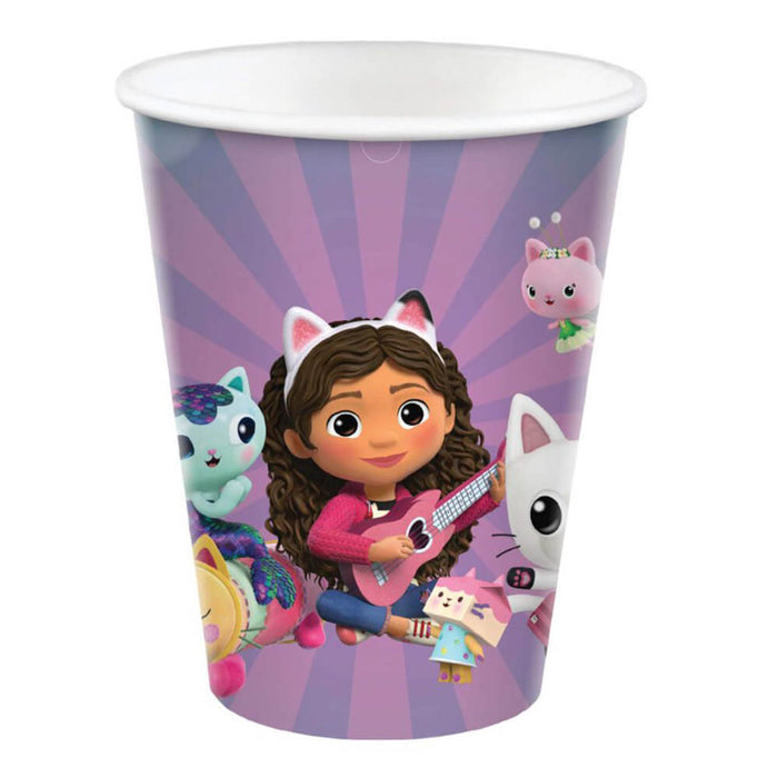 Gabby Dollhouse Paper Cups 8pk