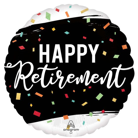 Happy Retirement Foil Balloon 18 Inch