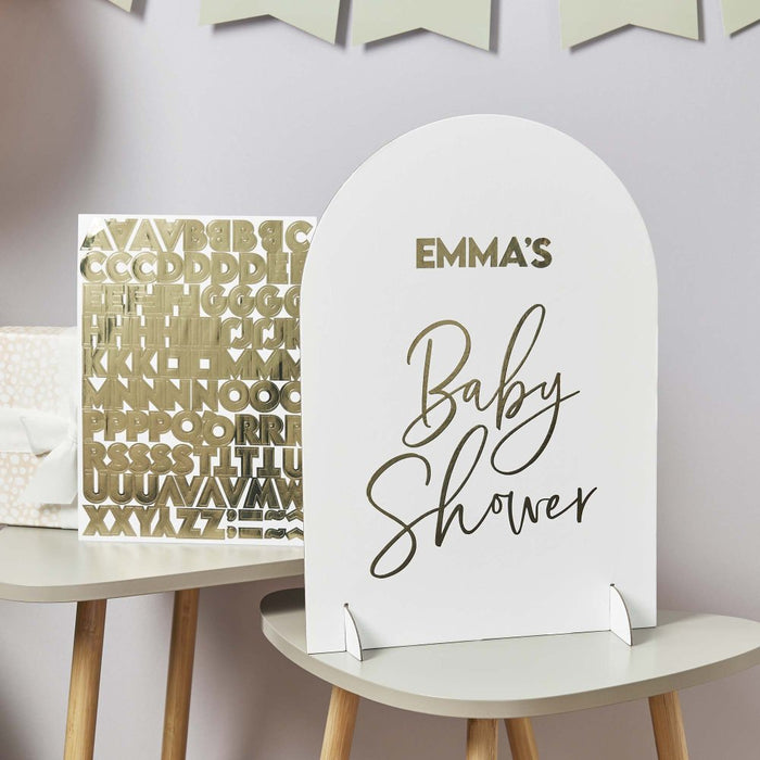 Baby Shower Baby Shower Customisable Sign