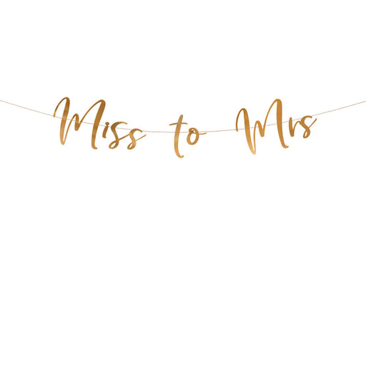 Floral Party Miss to Mrs Banner