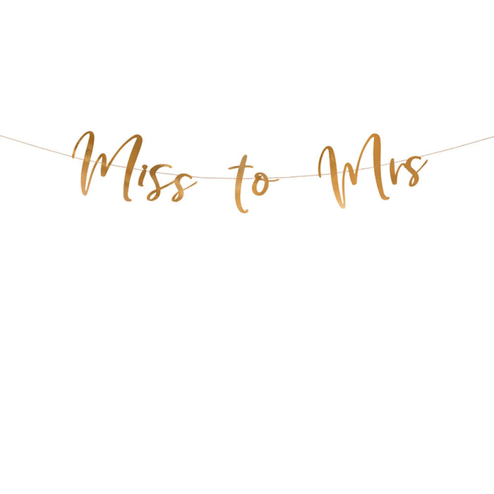 Floral Party Miss to Mrs Banner
