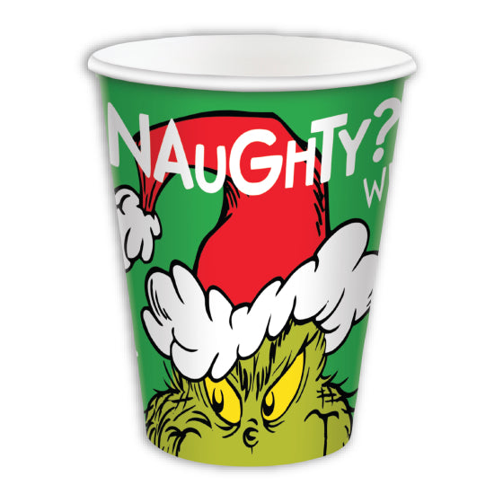 Dr. Seuss The Grinch Paper Cups 8pk