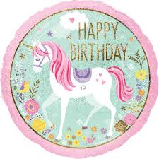 18inch Foil - Magical Unicorn Birthday