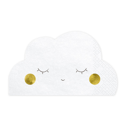 Little Star Cloud Shaped Napkins