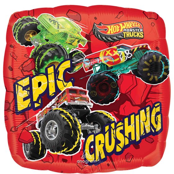 18inch Foil - Hot Wheels Monster Trucks