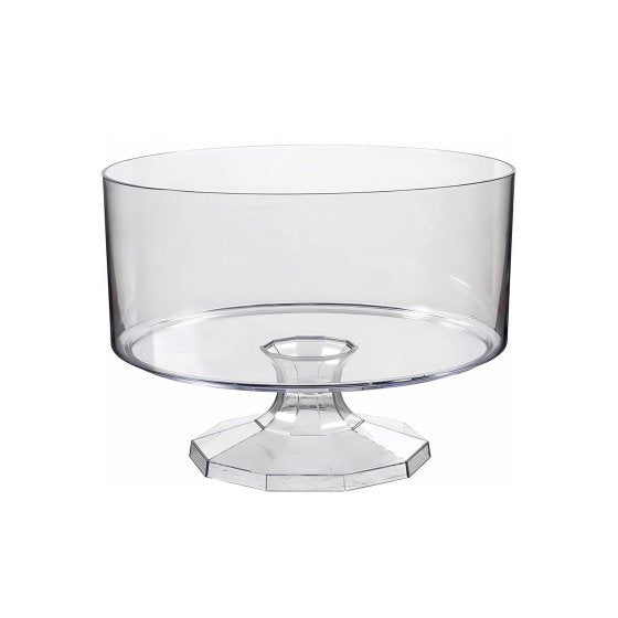 Trifle Container Clear Plastic - 15cm Dia. x 11cm - Small