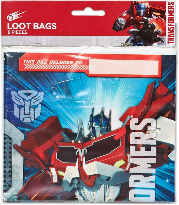 Transformers Party Loot Bags 8pk