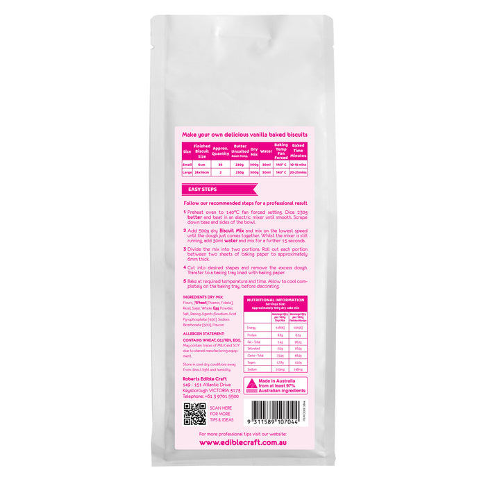 No Spread Vanilla Biscuit Mix 1kg