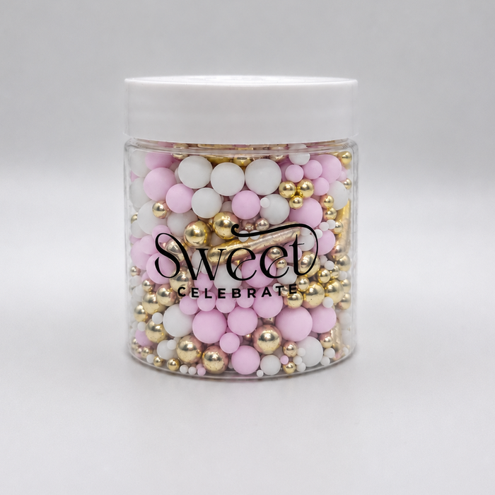 Golden Blush Sprinkles 100g - Sweet Celebrate