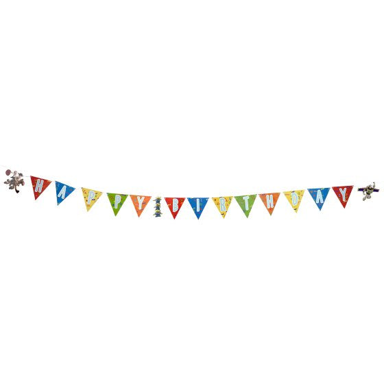 Toy Story Happy Birthday Banner