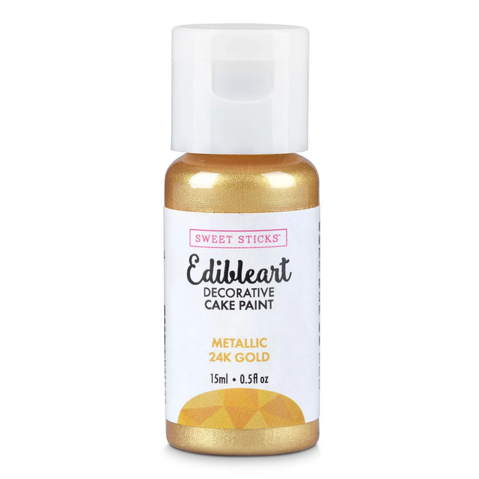 24K Metallic Edibleart Paint (15ml)