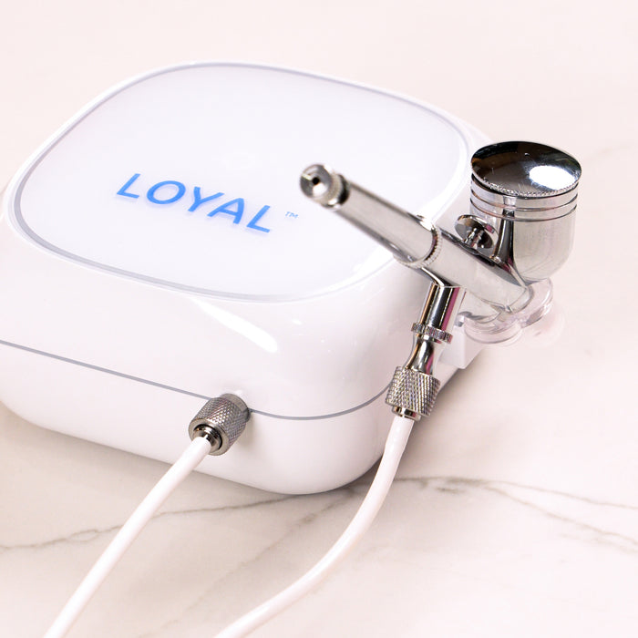 Loyal Airbrush High Capacity 7cc + 30 PSI Compressor