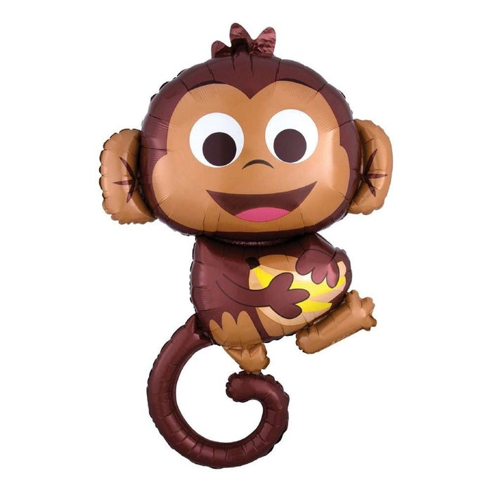 Monkey Supershape Foil Balloon