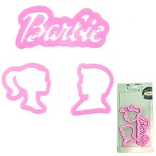 Barbie Script and Face Cutter Set