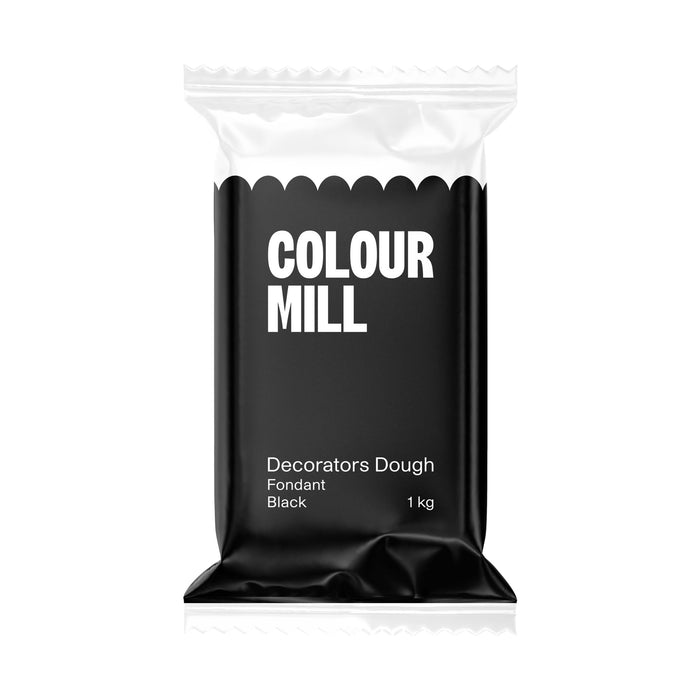 Colour Mill Decorators Dough - Black 1kg
