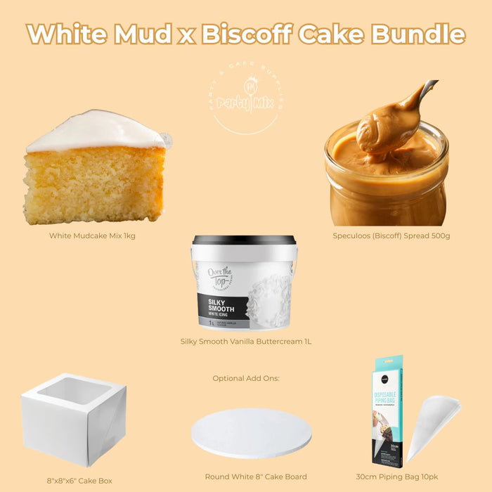 White Mud x Biscoff Cake Bundle