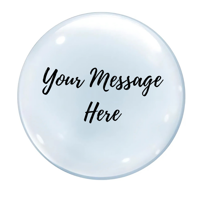 Custom Bubble Balloon 61cm
