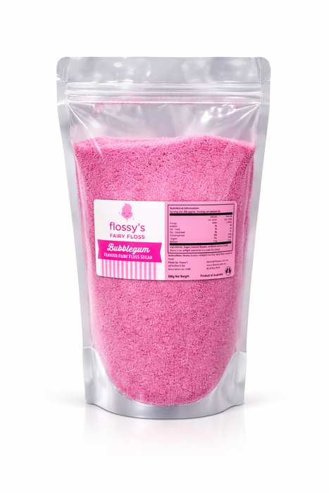 Fairy Floss Sugar 800g - Bubblegum