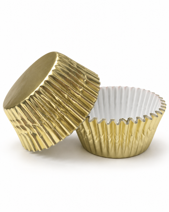 #550 Large Baking Cups 100pk - Gold Foil