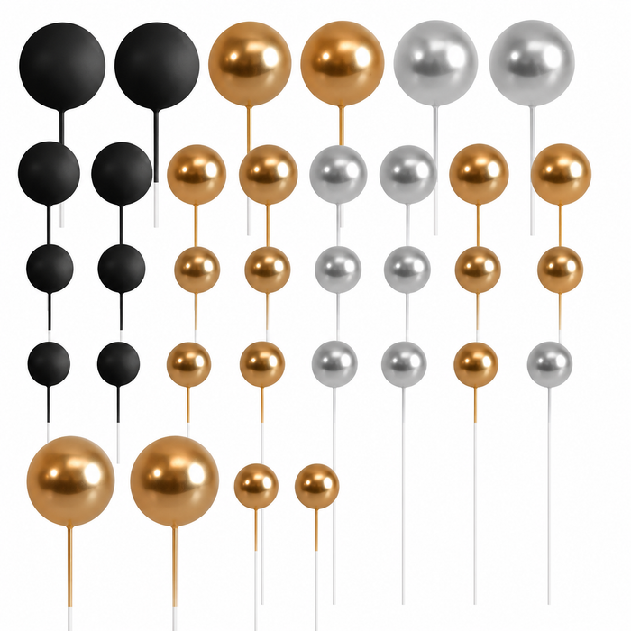 Cake Ball Toppers 30pc - Luxe Dreams