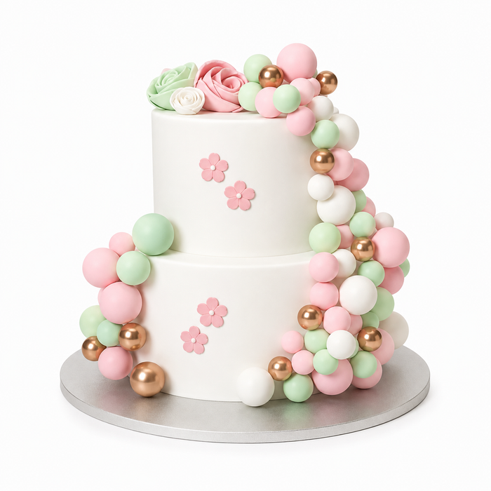 Cake Ball Toppers 30pc - Spring Pastels