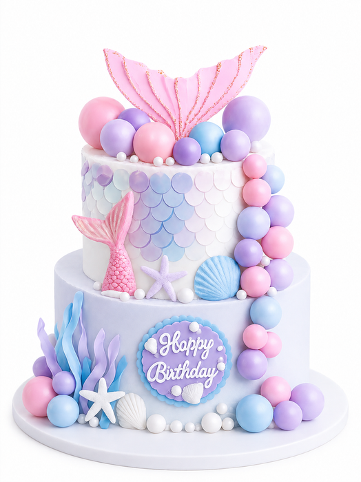 Cake Topper Deco Kit - Mermaid Dreams 26pc