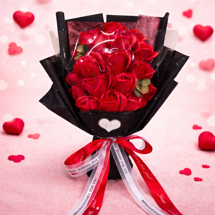 Luxury 18-Rose Gift Box Bouquet
