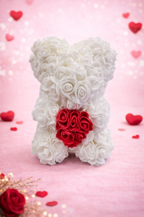 Luxury Rose Bear Box