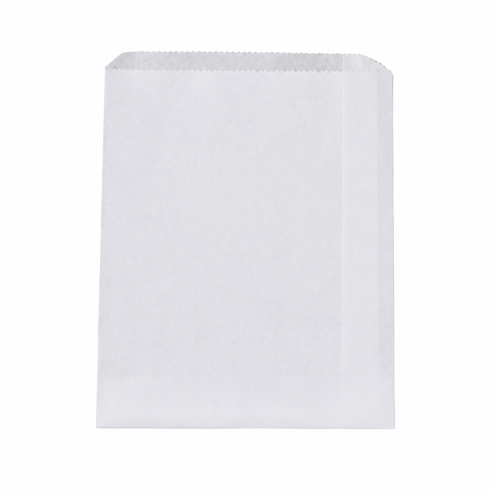 White Paper Food Bag 195 x 165mm - 100pk