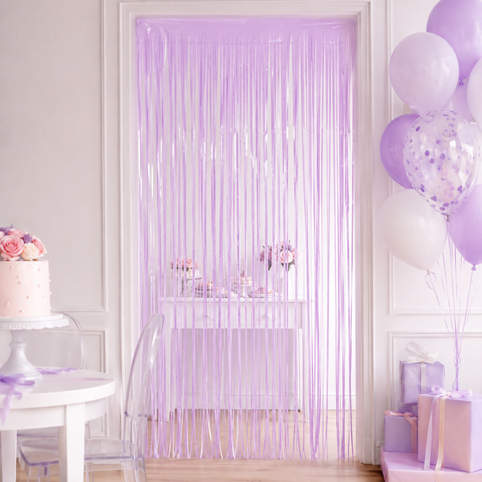 FS Door Curtain 90x200cm - Matte Pastel Lilac
