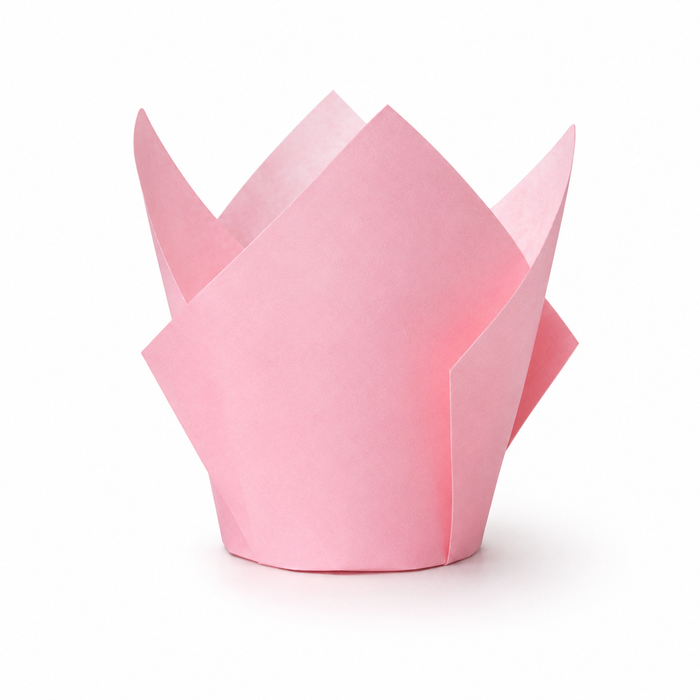 Tulip Cupcake Case Classic Pink 20pk