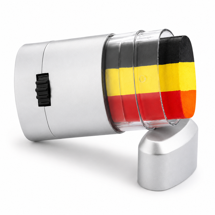 Red, Black & Yellow Face Paint Applicator