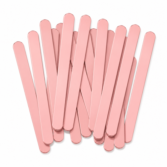 Popsicle Sticks 10pk - Rose Gold