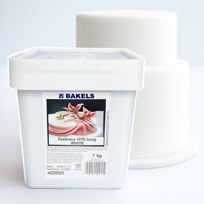 Bakels White Fondant RTR Icing 7Kg