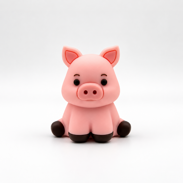 Cake Topper Figurine - Pig