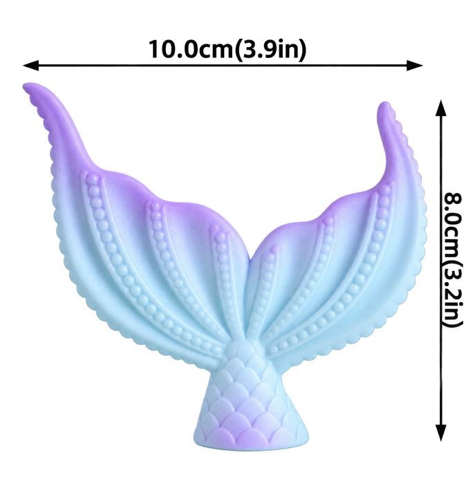 Cake Topper Figurine - Mermaid Tail 10cm
