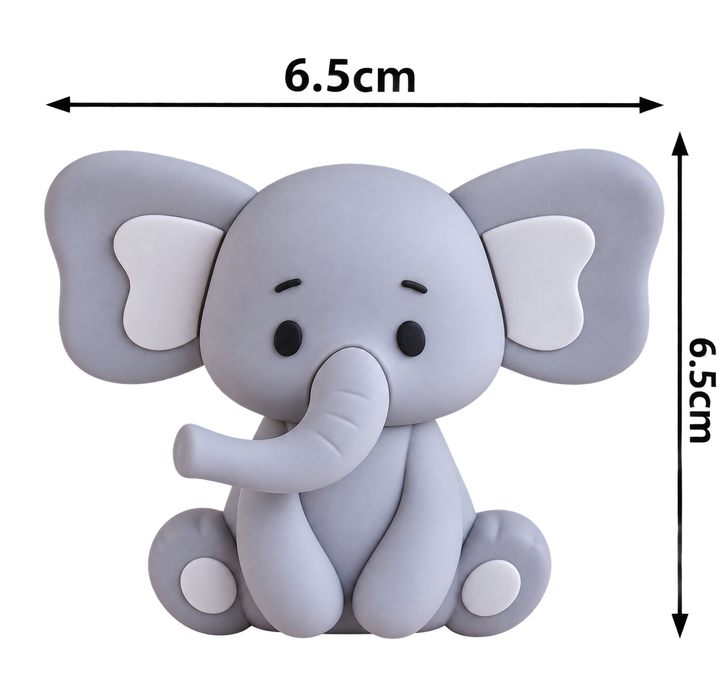 Cake Topper Figurine - Elephant