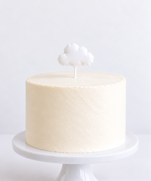 Cake Topper Figurine - Cloud 1pc