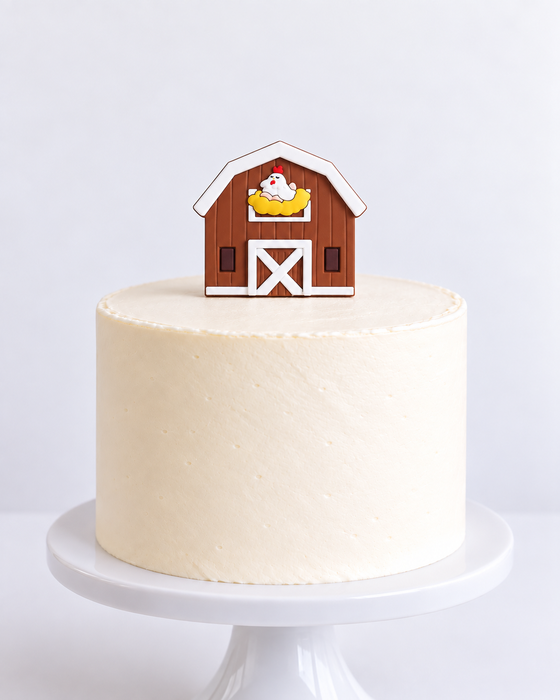 Cake Topper Figurine - Farm Barn