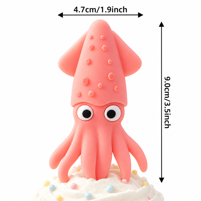 Cake Topper Figurine - Squid
