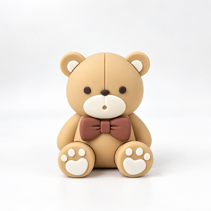 Teddy Bear Figurine 1pc