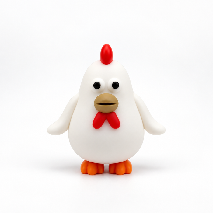 Cake Topper Figurine - Chicken 4cm
