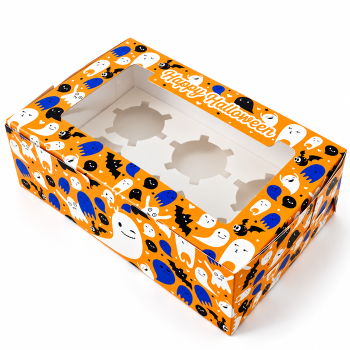 Halloween 6 Cupcake Box