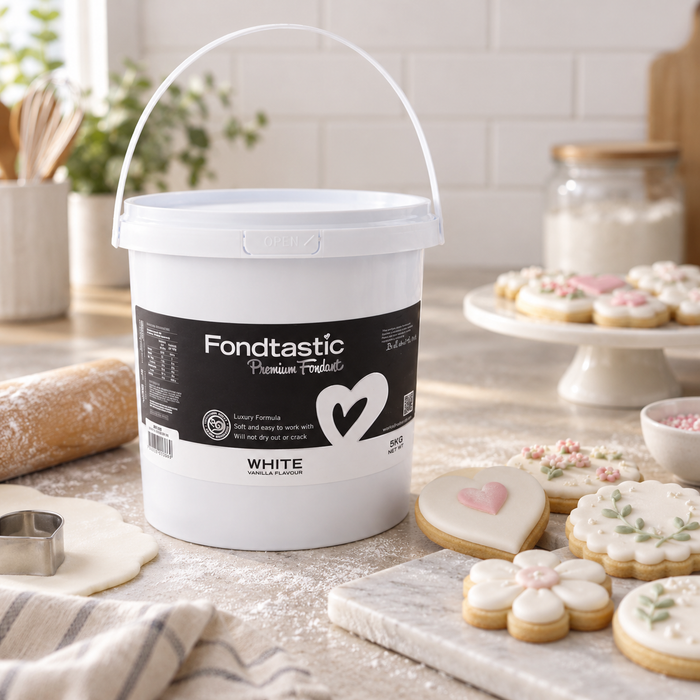 Fondtastic Premium Fondant *New Formula* - White 5kg