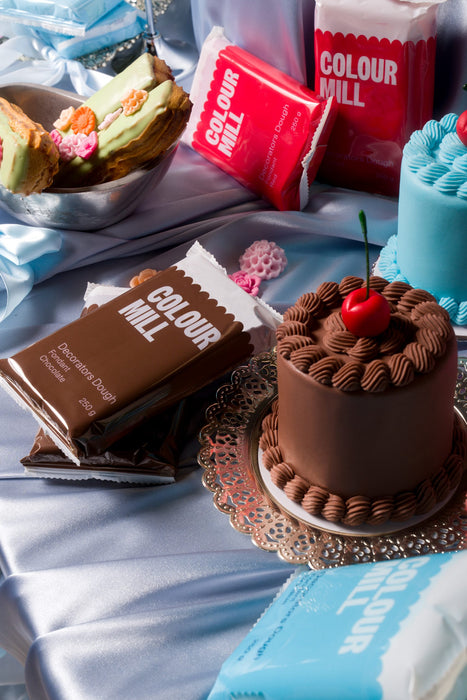 Colour Mill Decorators Dough - Chocolate 250g