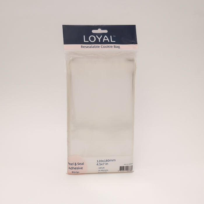 LOYAL Resealable Cookie Bag - 120x180mm