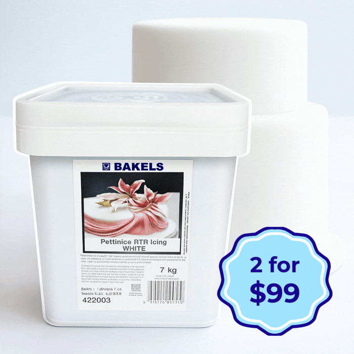 Bakels White Fondant RTR Icing 7kg